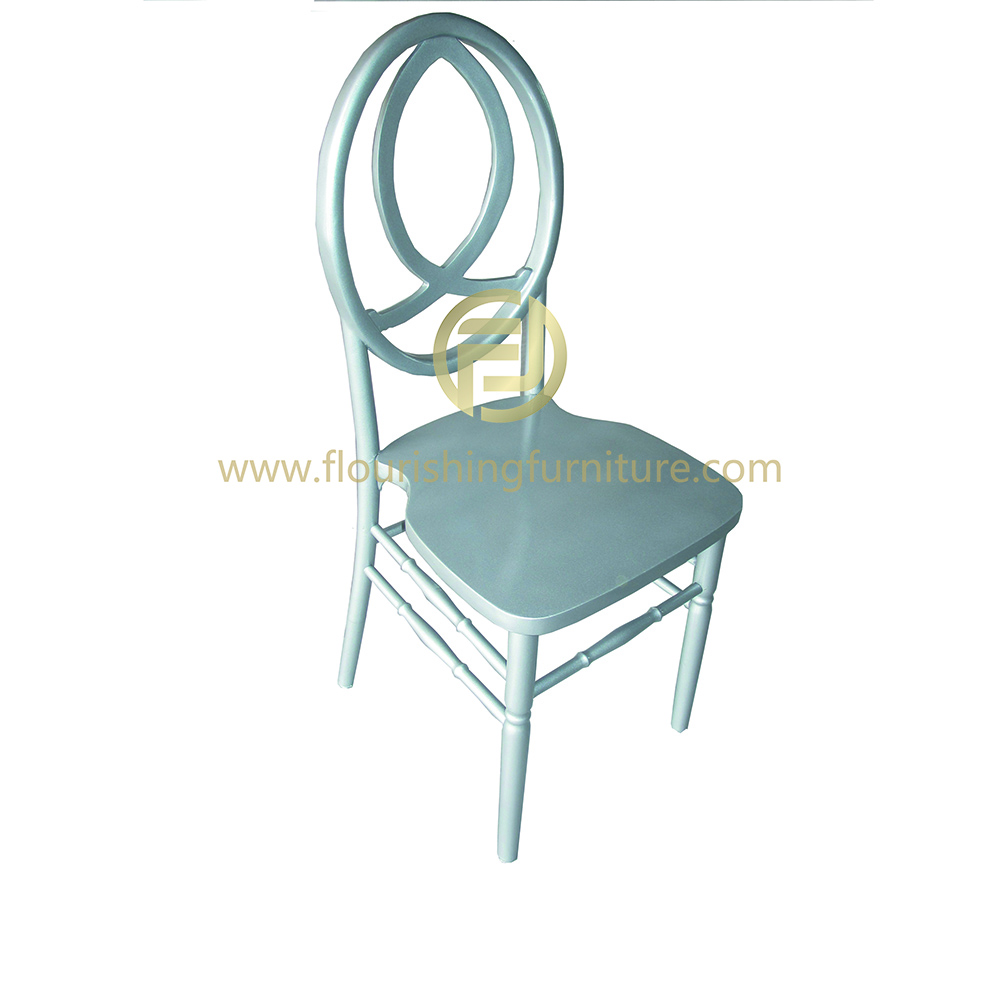 Stackable wooden banquet walnut phoenix chair