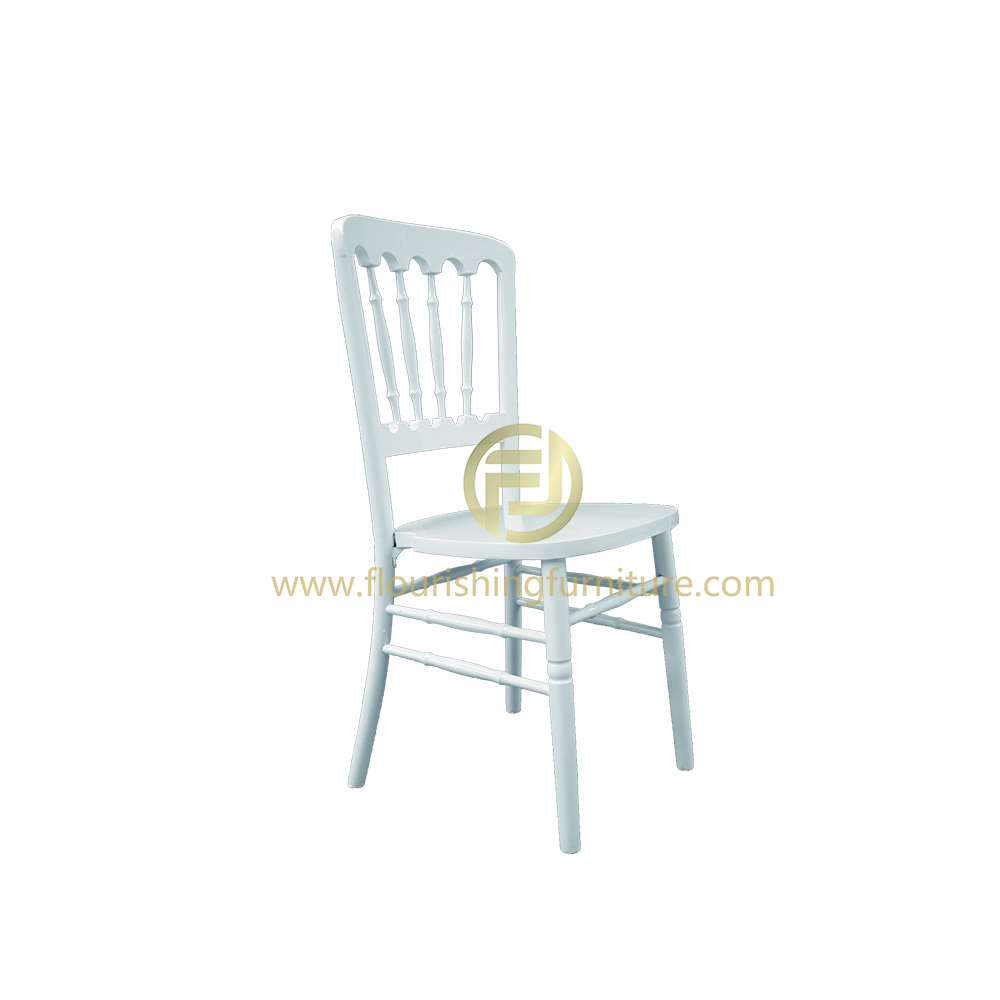 Stackable White Chateau Castle Versailles Chair（A style）