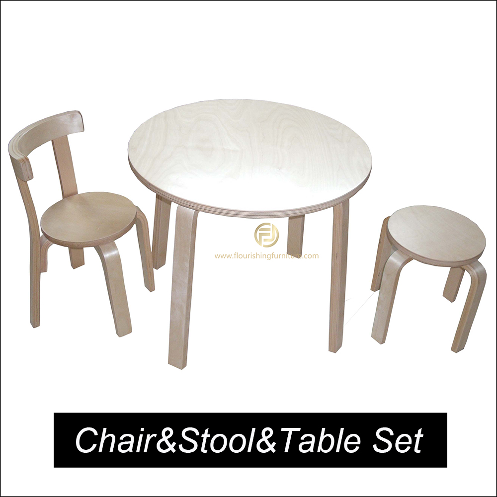 round table and chair set