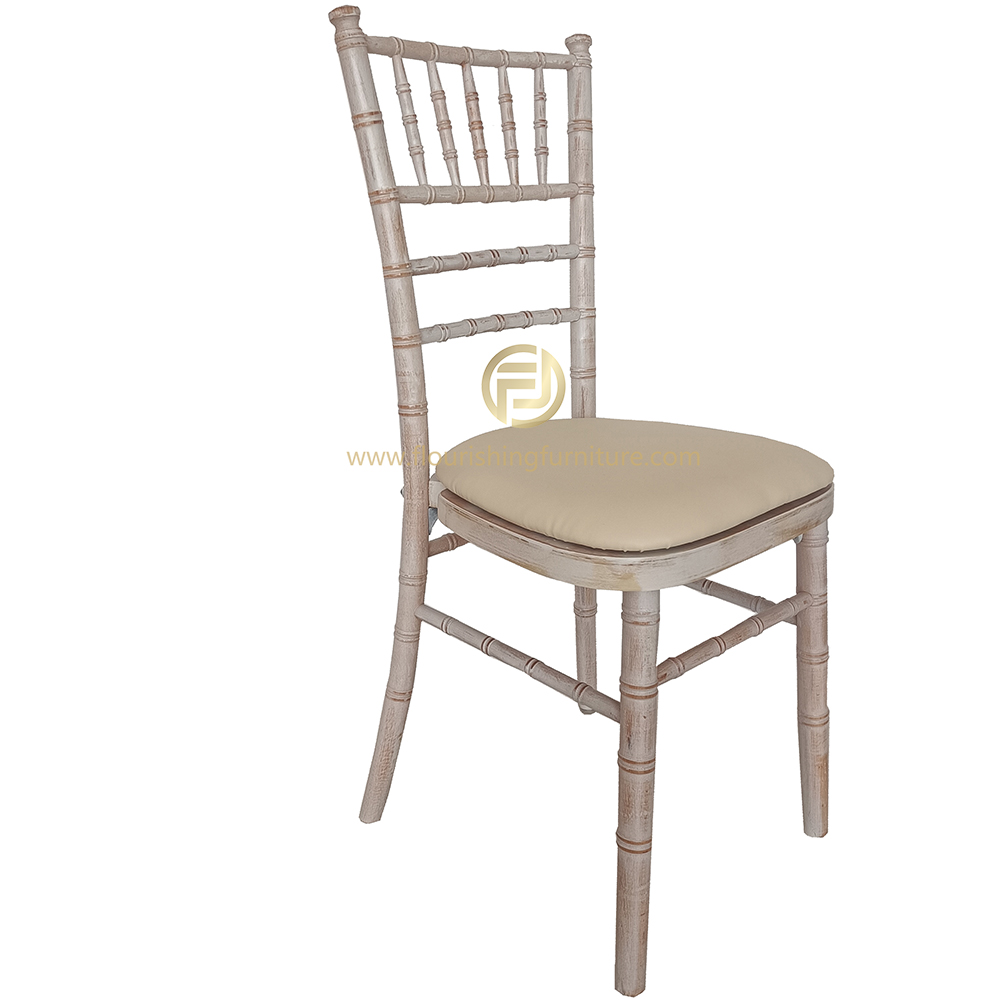 Banquet wood camelot chair/UK chivari chair